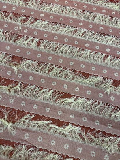 PRINCIPESSA 004 silk organza jacquard fil coupé