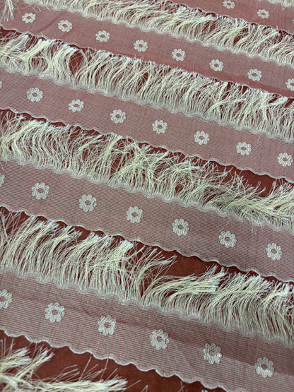 PRINCIPESSA 004 silk organza jacquard fil coupé