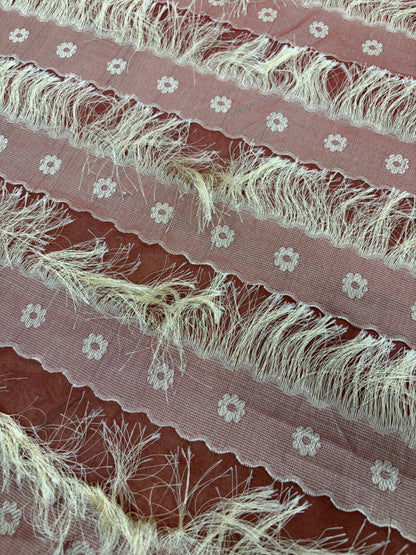PRINCIPESSA 004 silk organza jacquard fil coupé