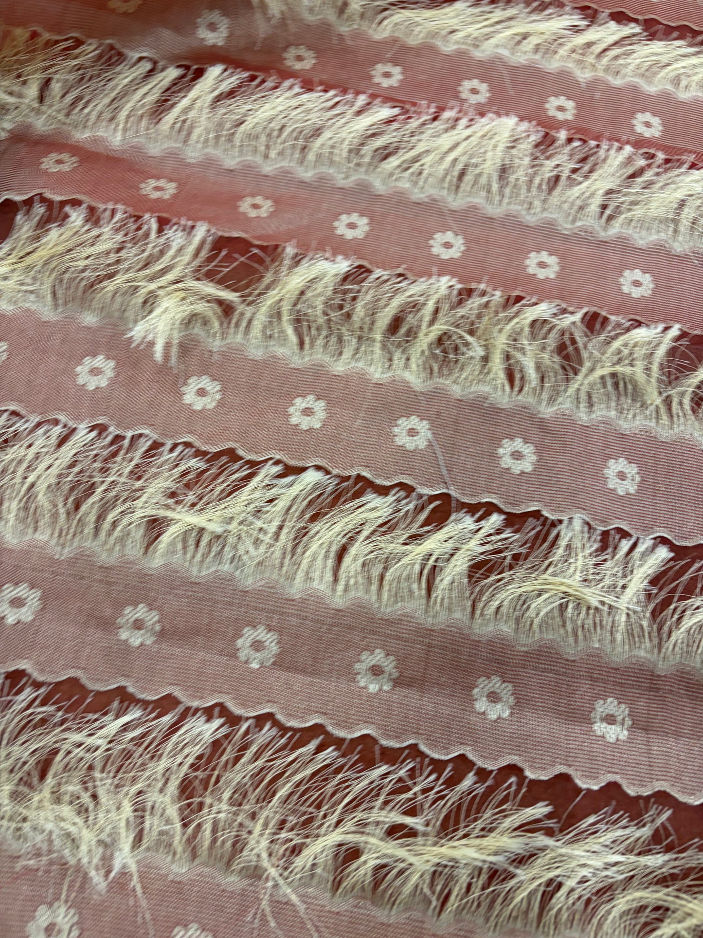 PRINCIPESSA 004 silk organza jacquard fil coupé