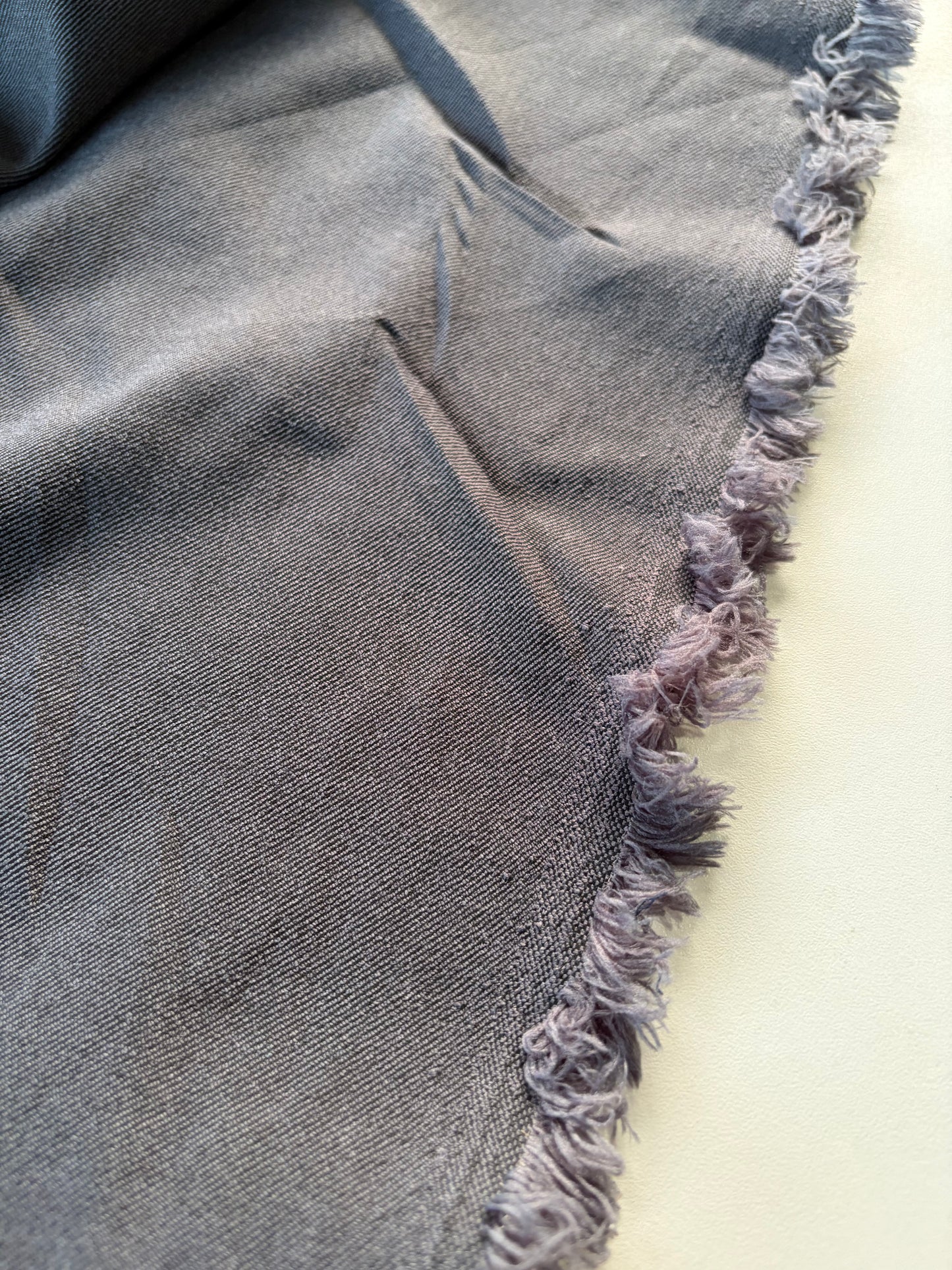 PIERROT 014 Wool stretch grey/blue
