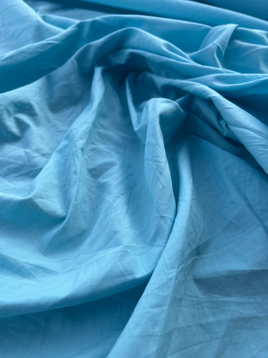 LC ROSARIO 027 light cotton satin aqua