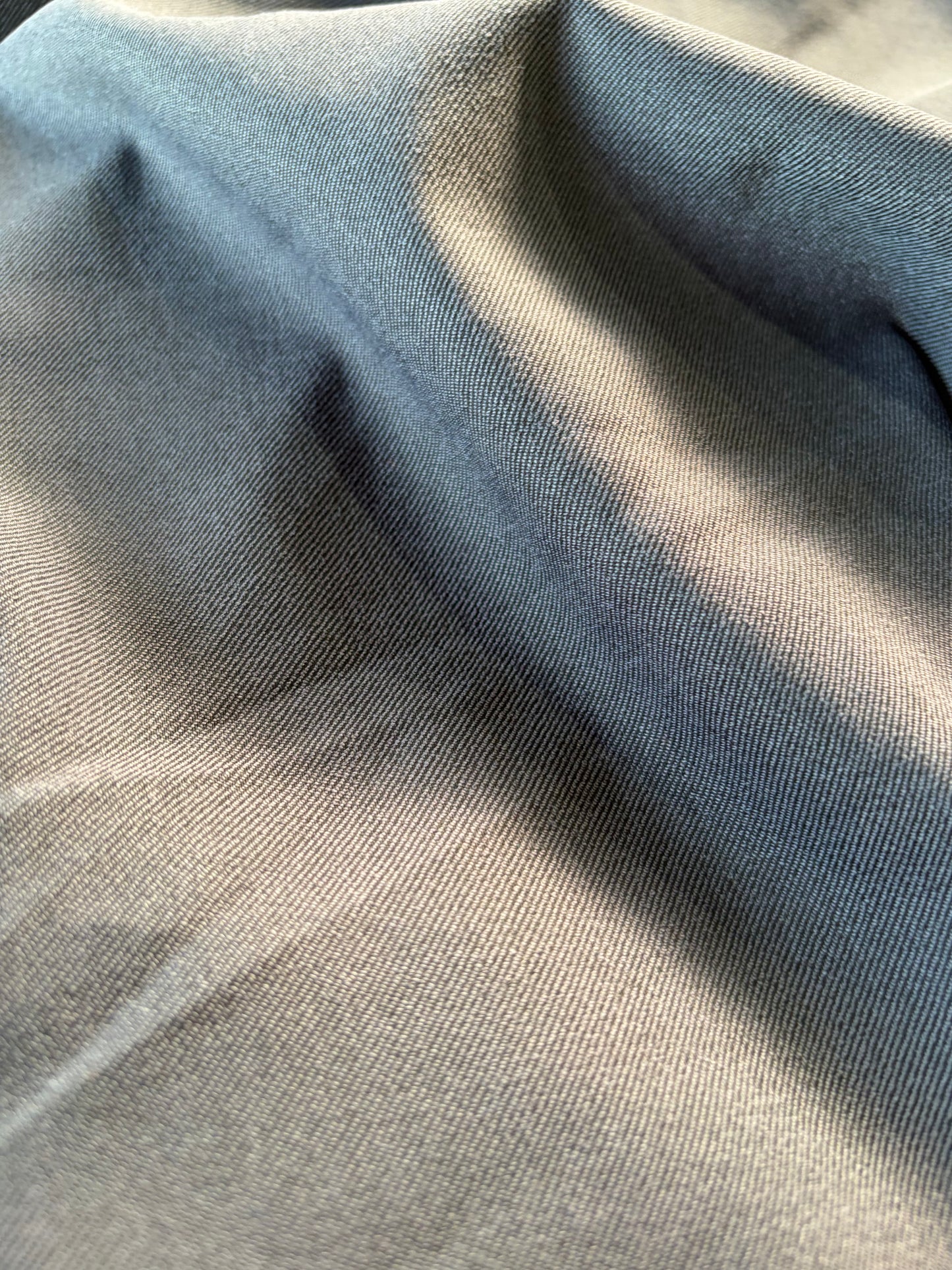 PIERROT 014 Wool stretch grey/blue
