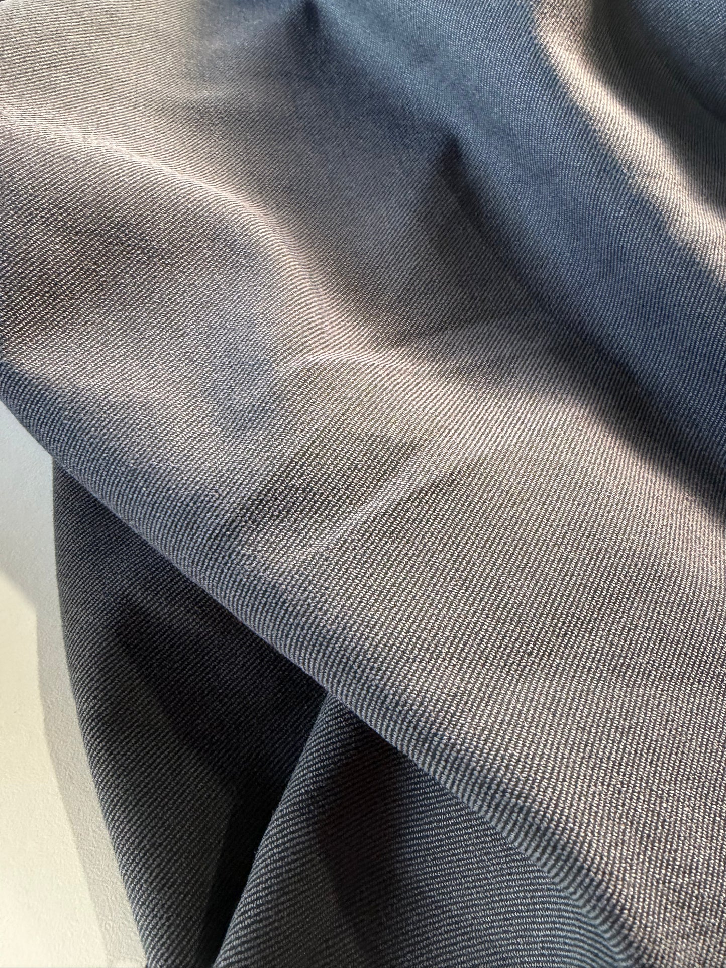 PIERROT 014 Wool stretch grey/blue