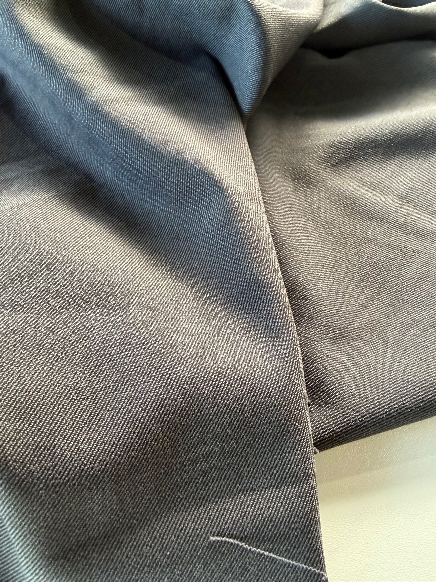 PIERROT 014 Wool stretch grey/blue