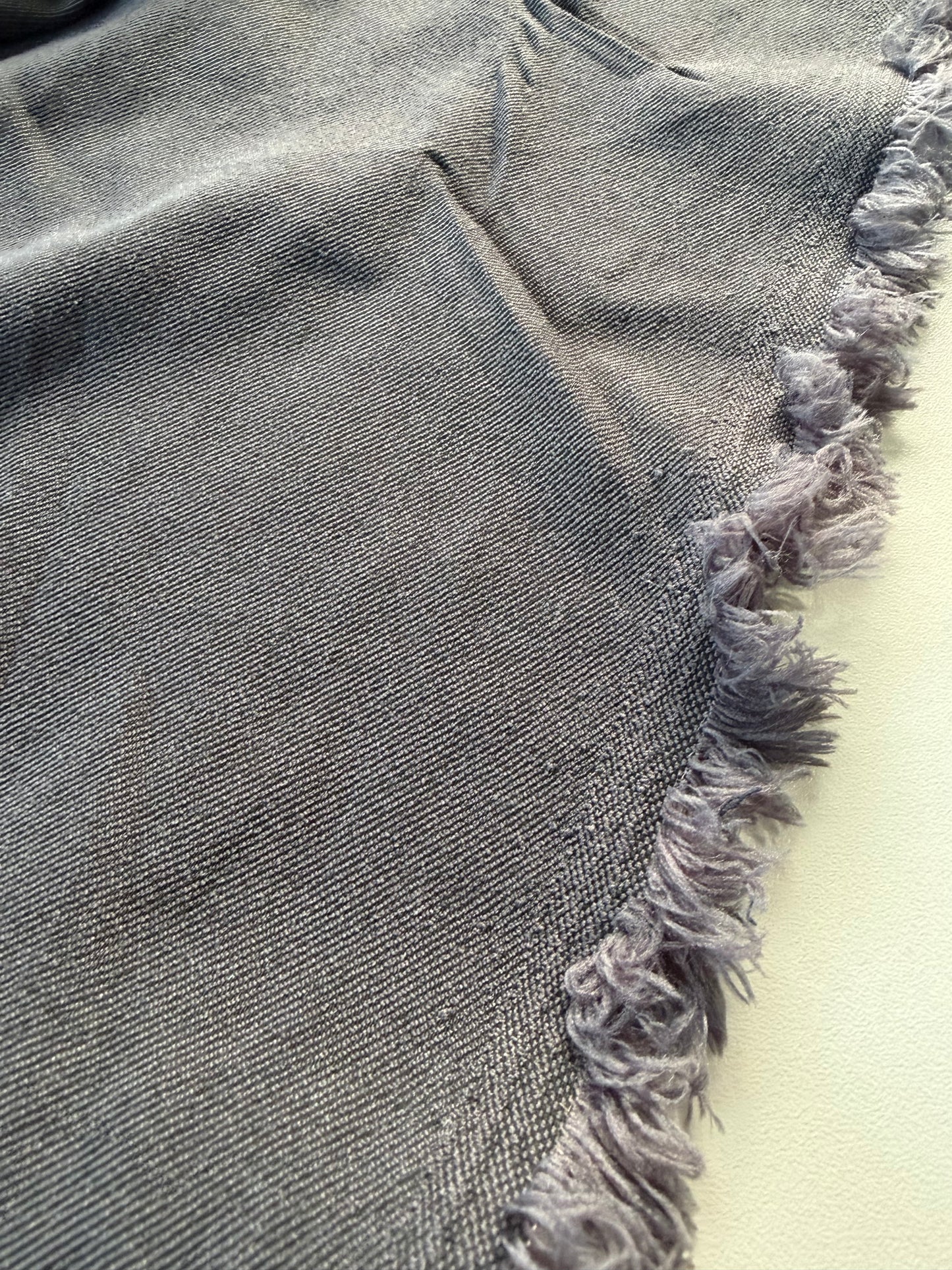 PIERROT 014 Wool stretch grey/blue
