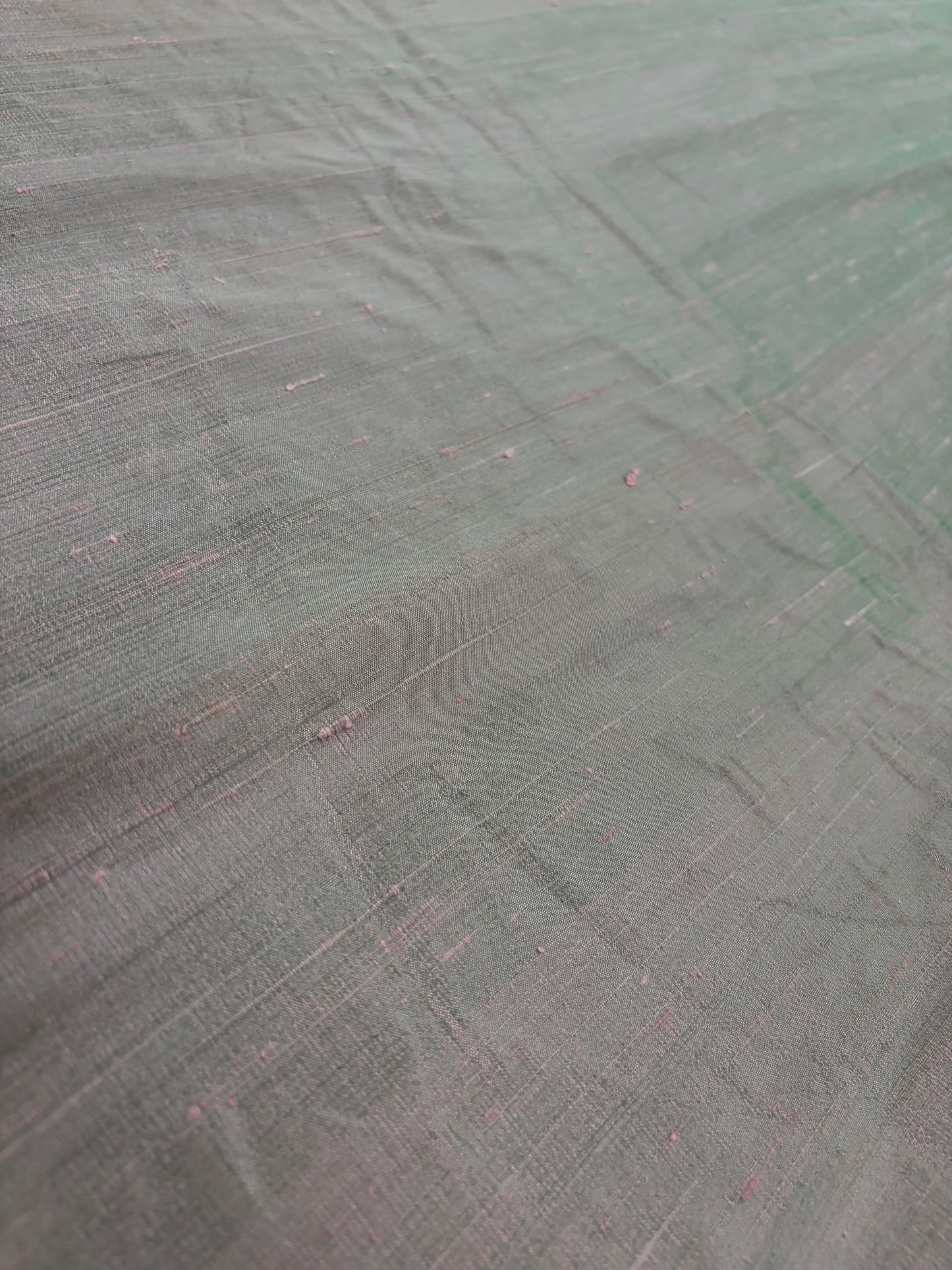 PRINCIPESSA 009 olive silk shantung