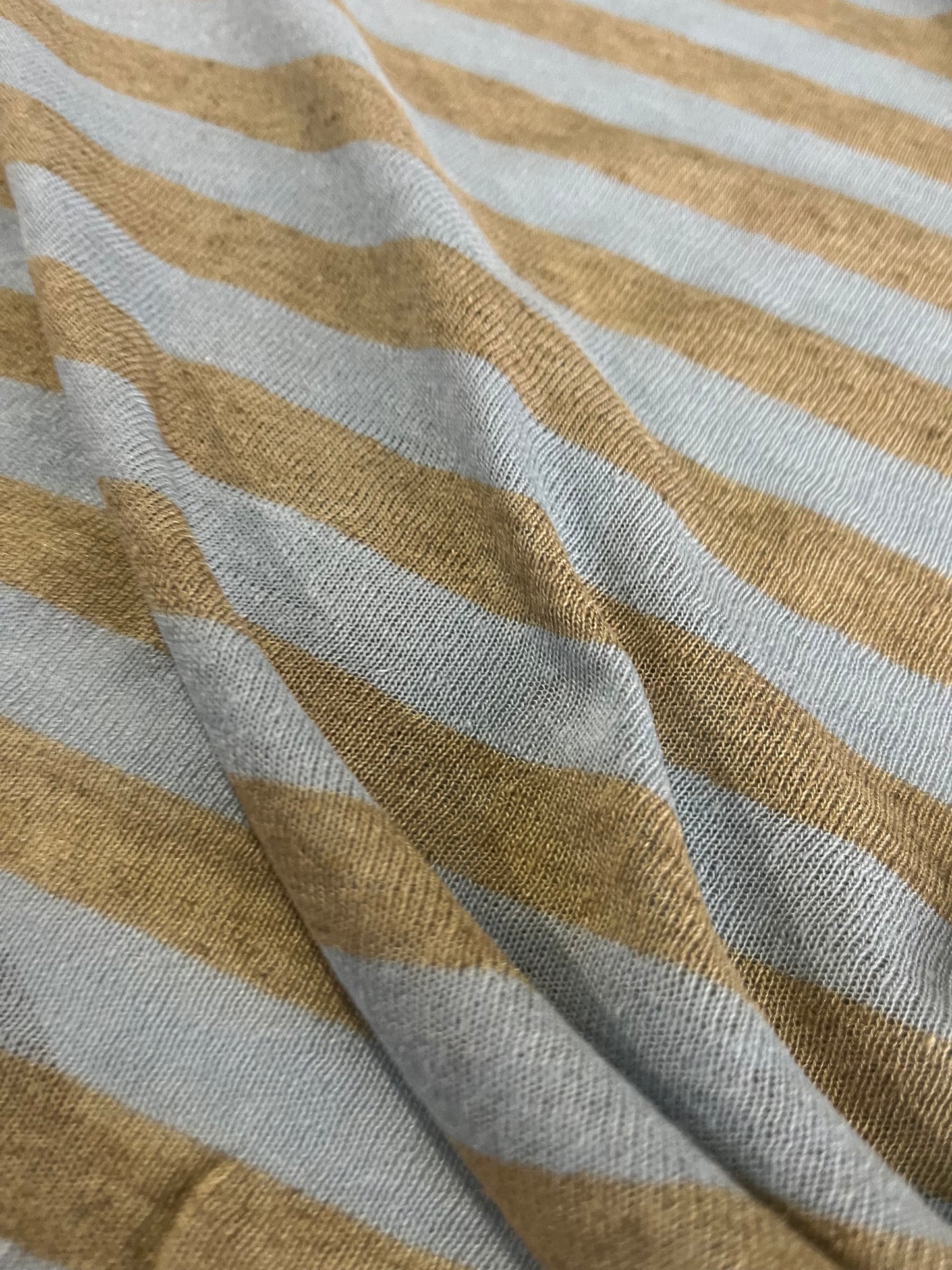 BASILE 016 jersey linen/cotton stripes
