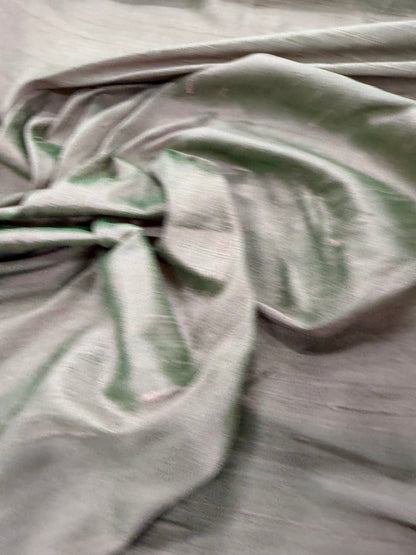 PRINCIPESSA 009 olive silk shantung