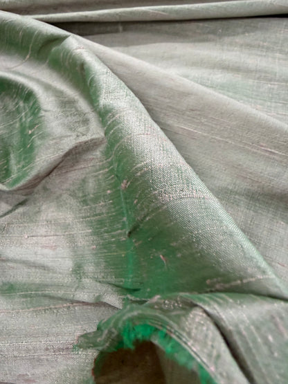 PRINCIPESSA 009 olive silk shantung