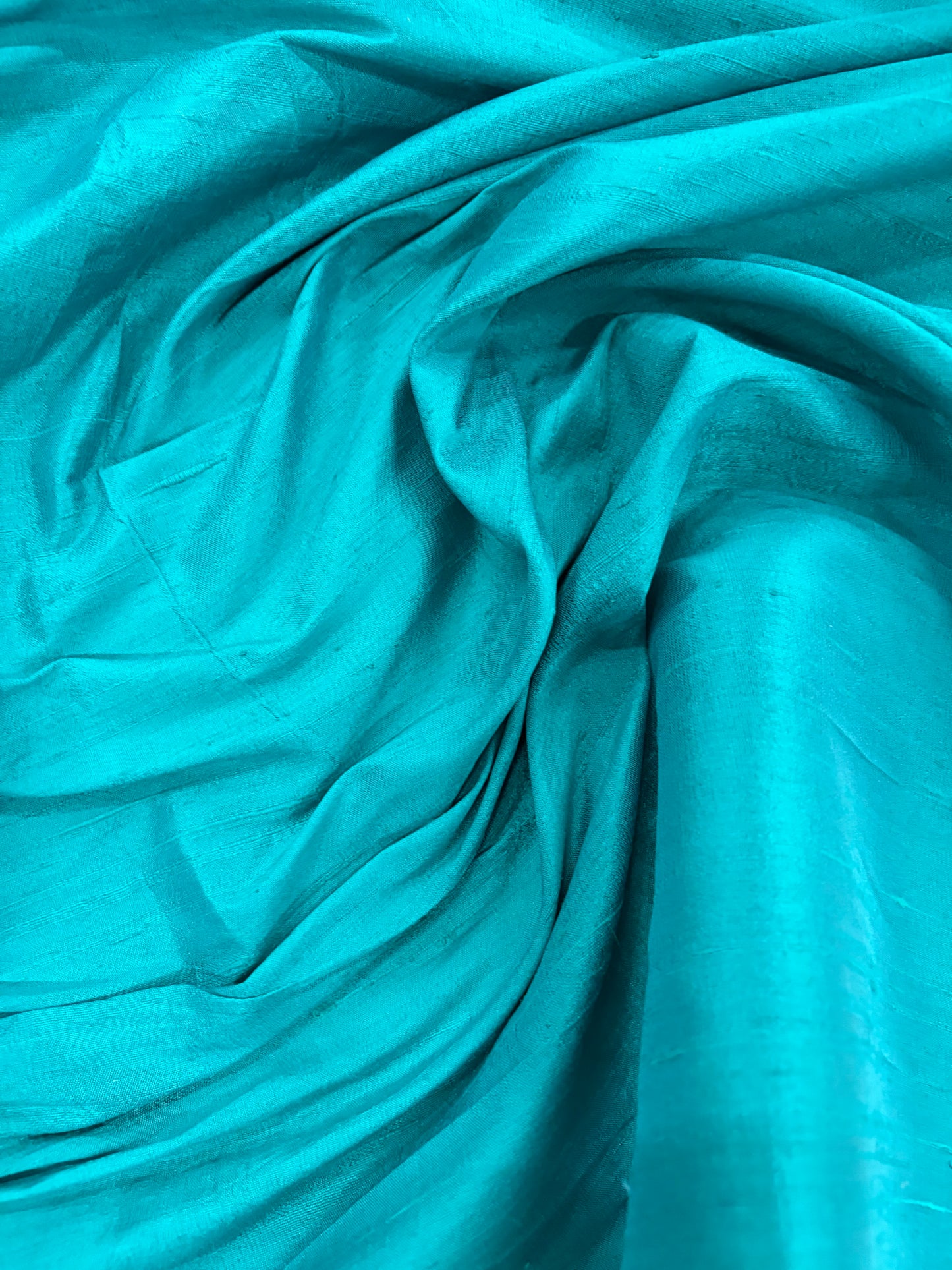PRINCIPESSA 013 turquoise silk shantung