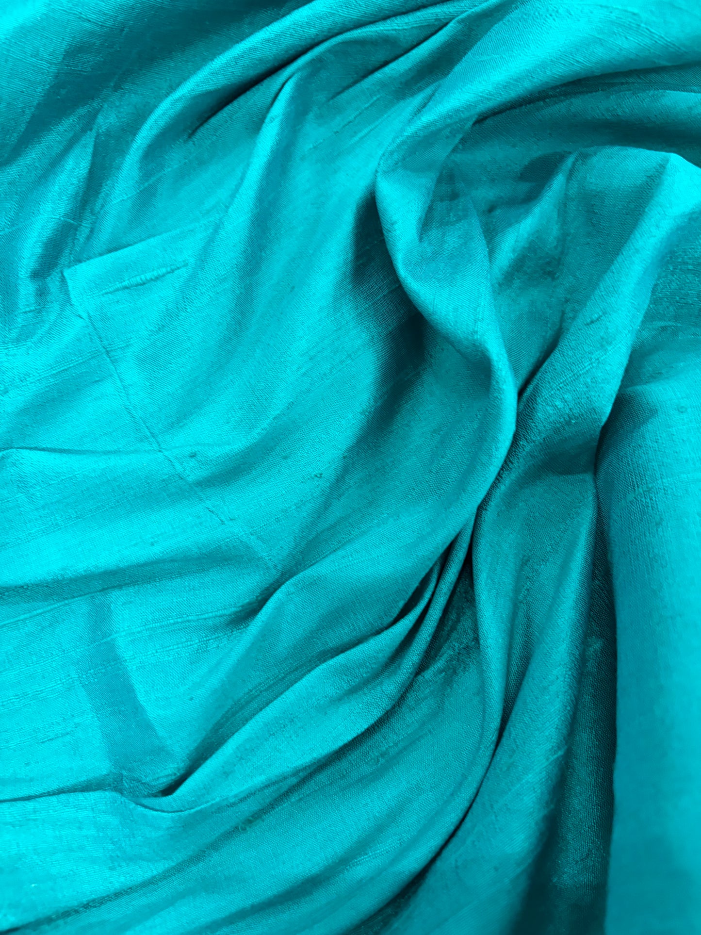 PRINCIPESSA 013 turquoise silk shantung
