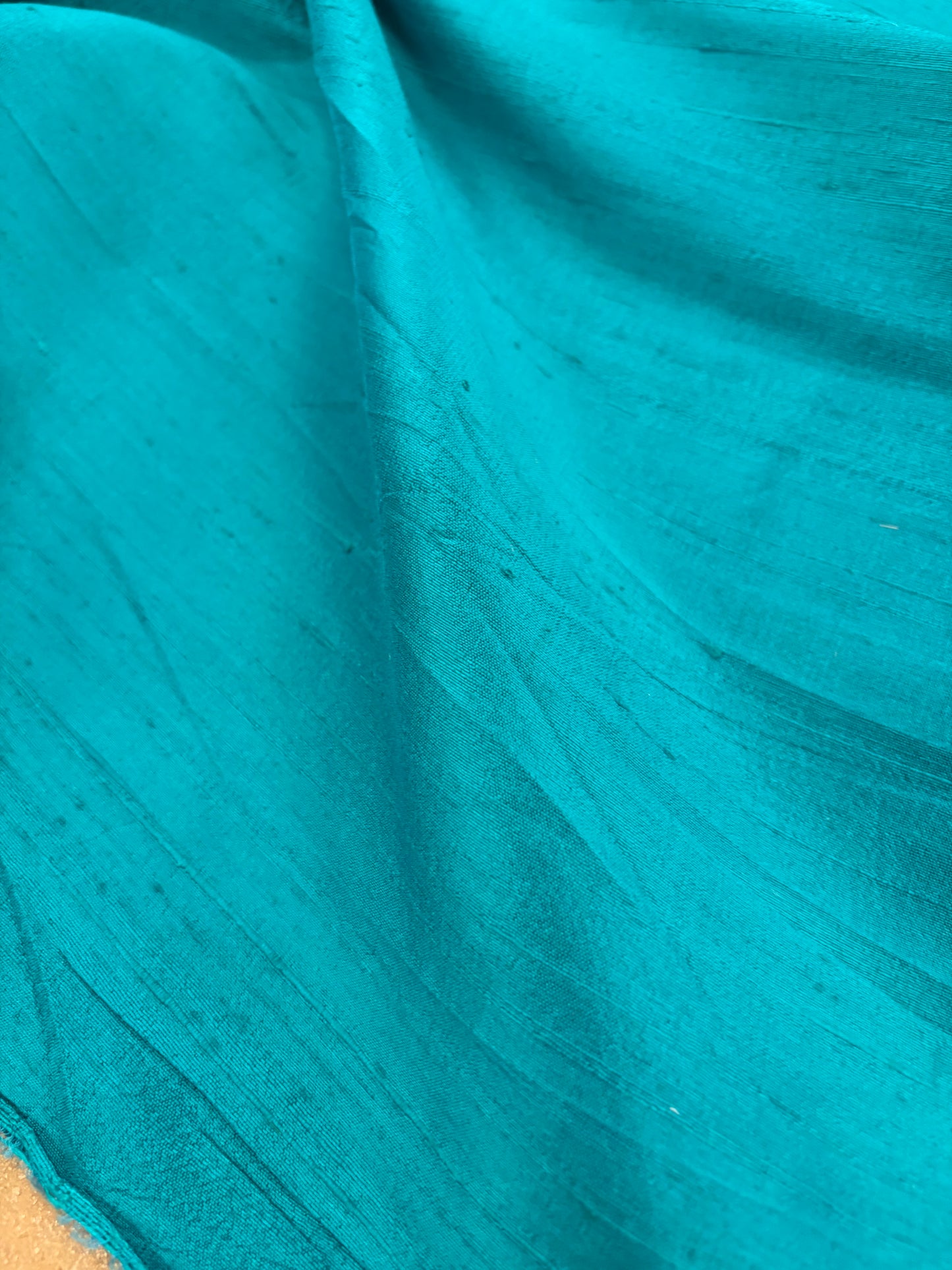 PRINCIPESSA 013 turquoise silk shantung