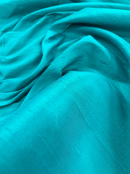 PRINCIPESSA 013 turquoise silk shantung