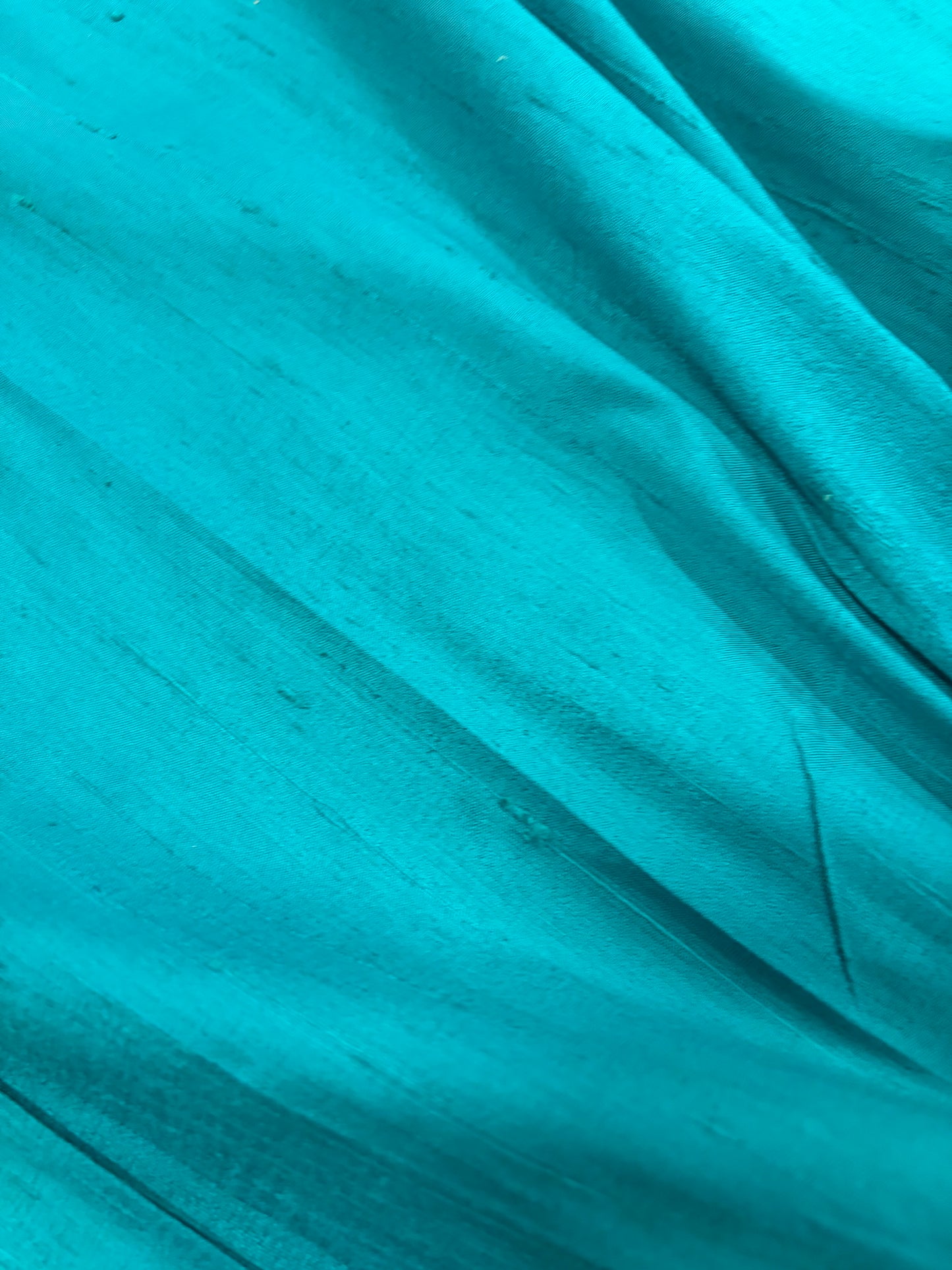 PRINCIPESSA 013 turquoise silk shantung