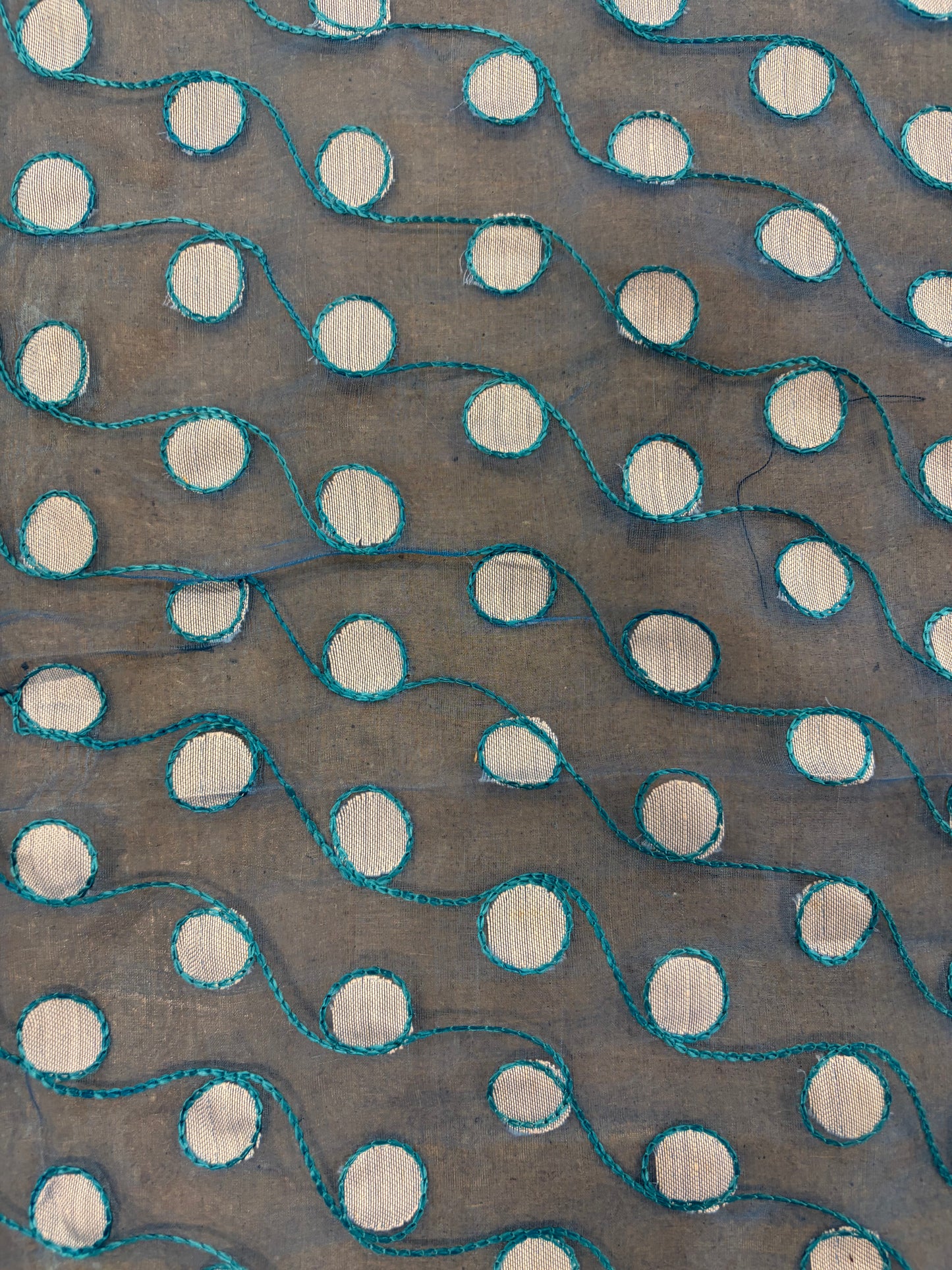 PRINCIPESSA 015 silk organza embroidered