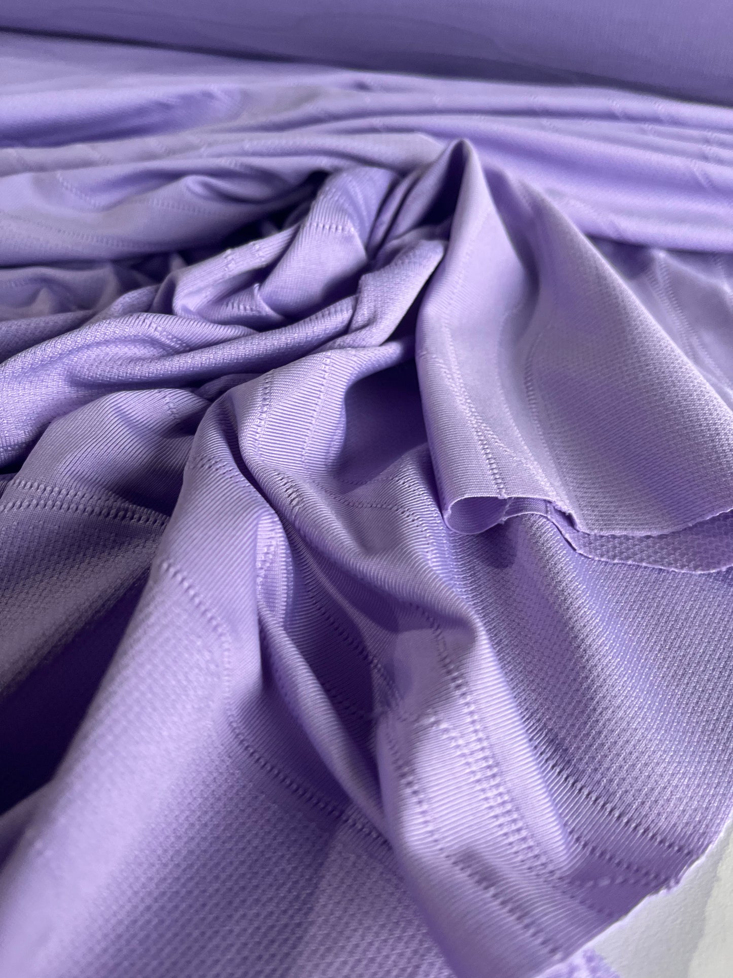 BASILE 023 viscose fantasy jersey waves lilac
