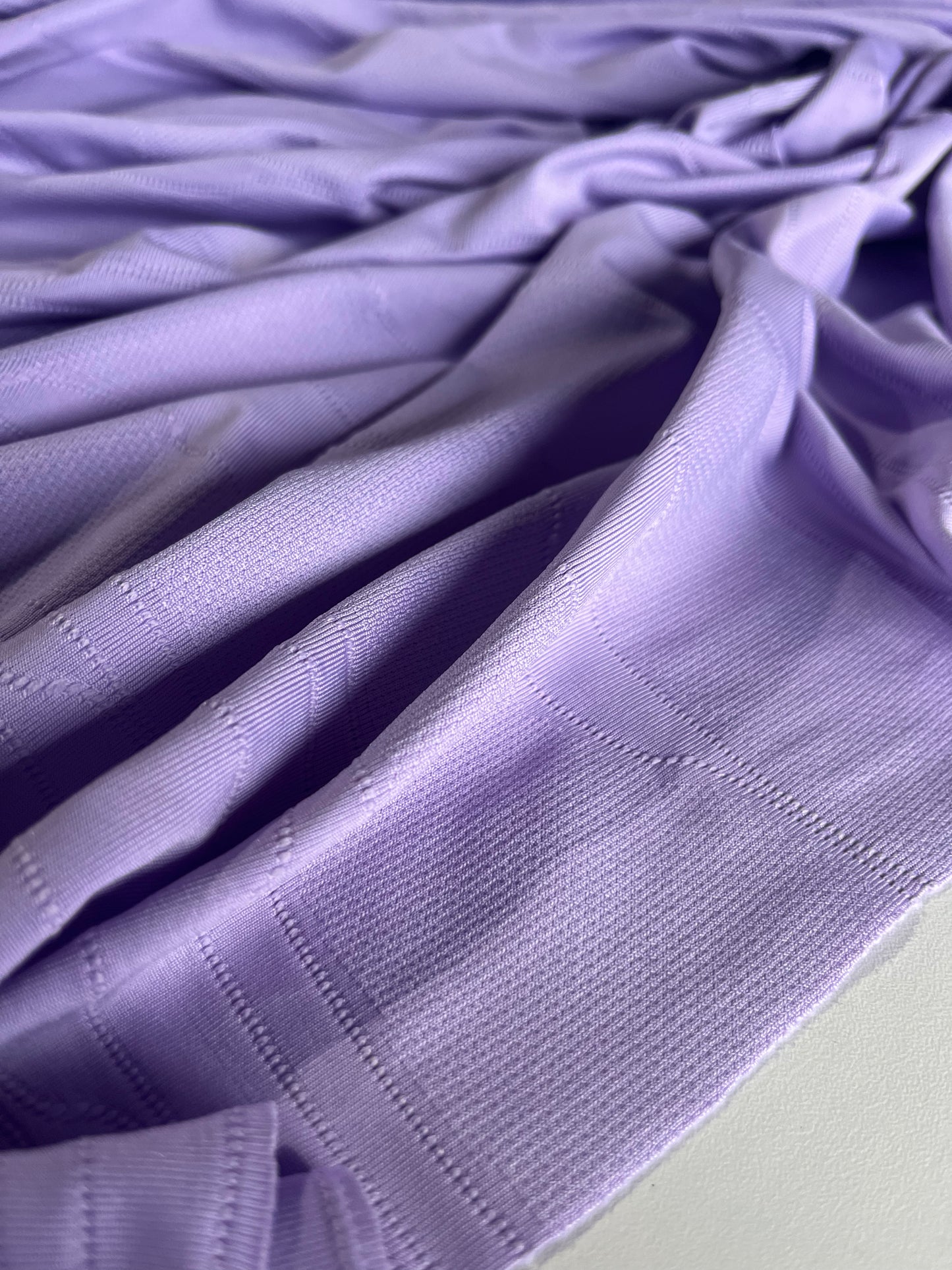 BASILE 023 viscose fantasy jersey waves lilac