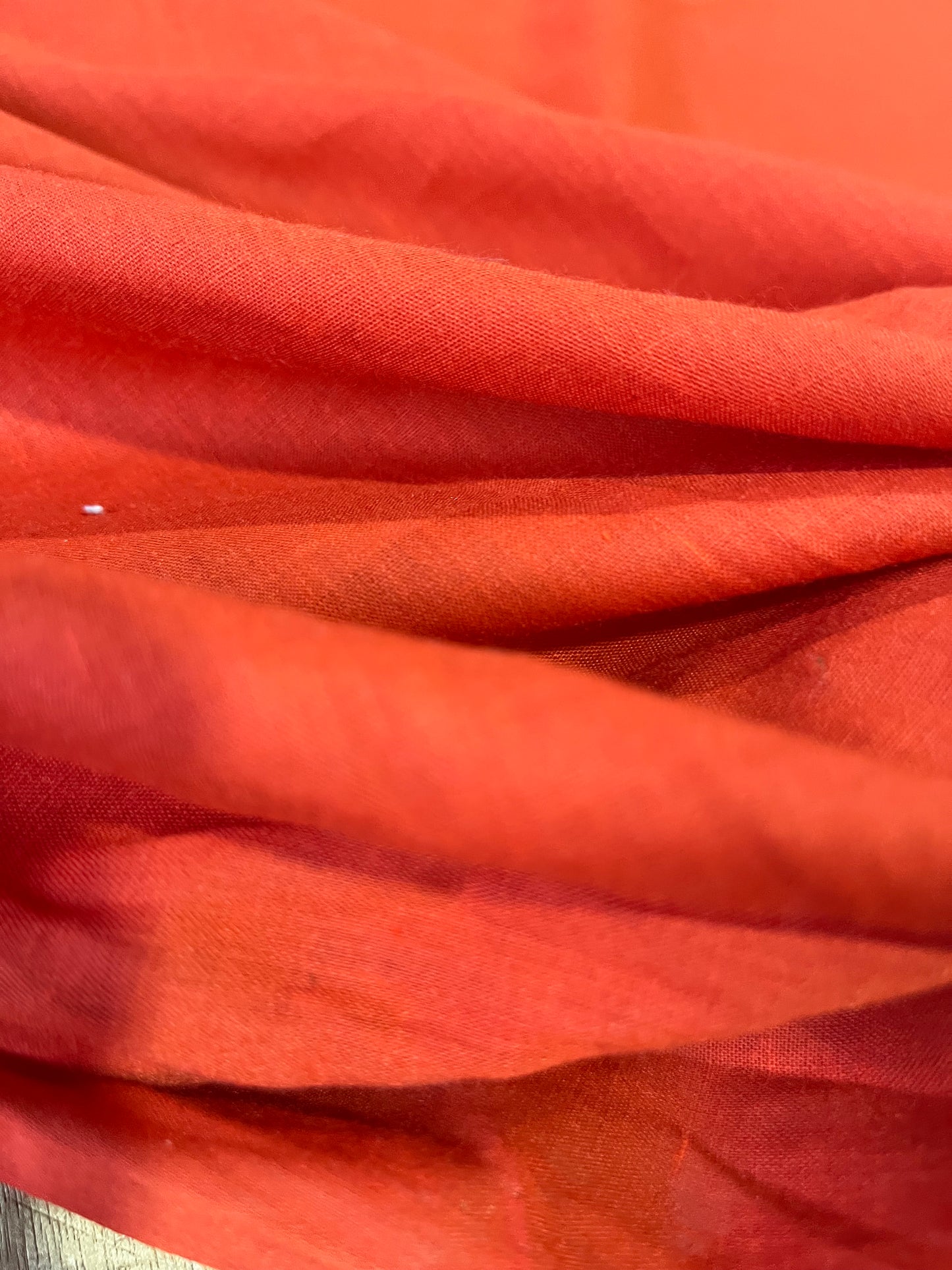 E02 PC 008 cotton voile burned orange