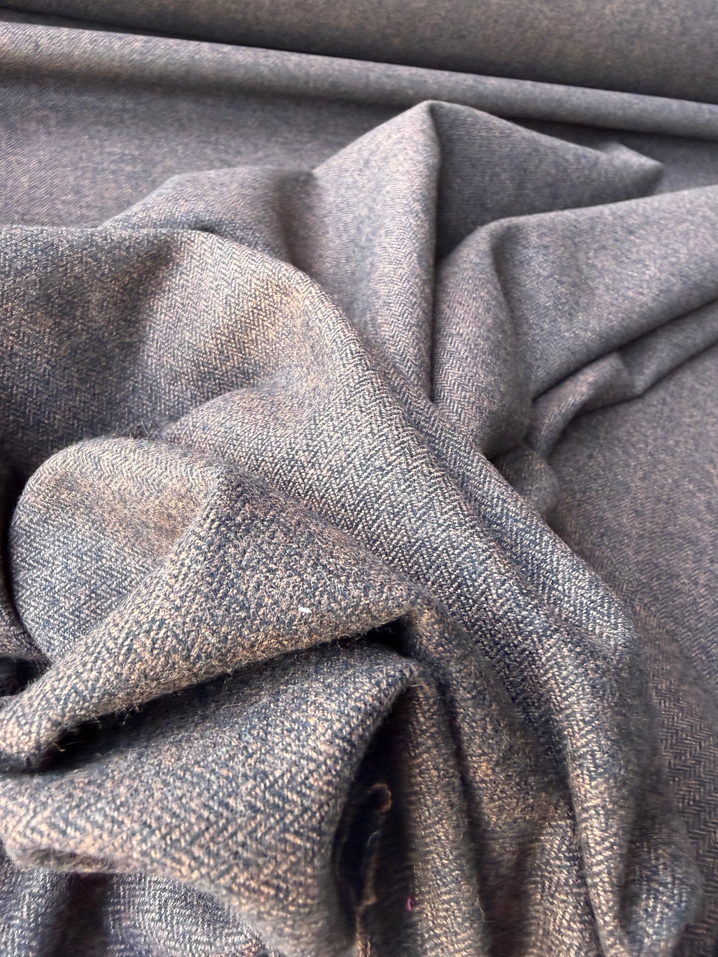MOLKO 018 cotton flannel herringbone