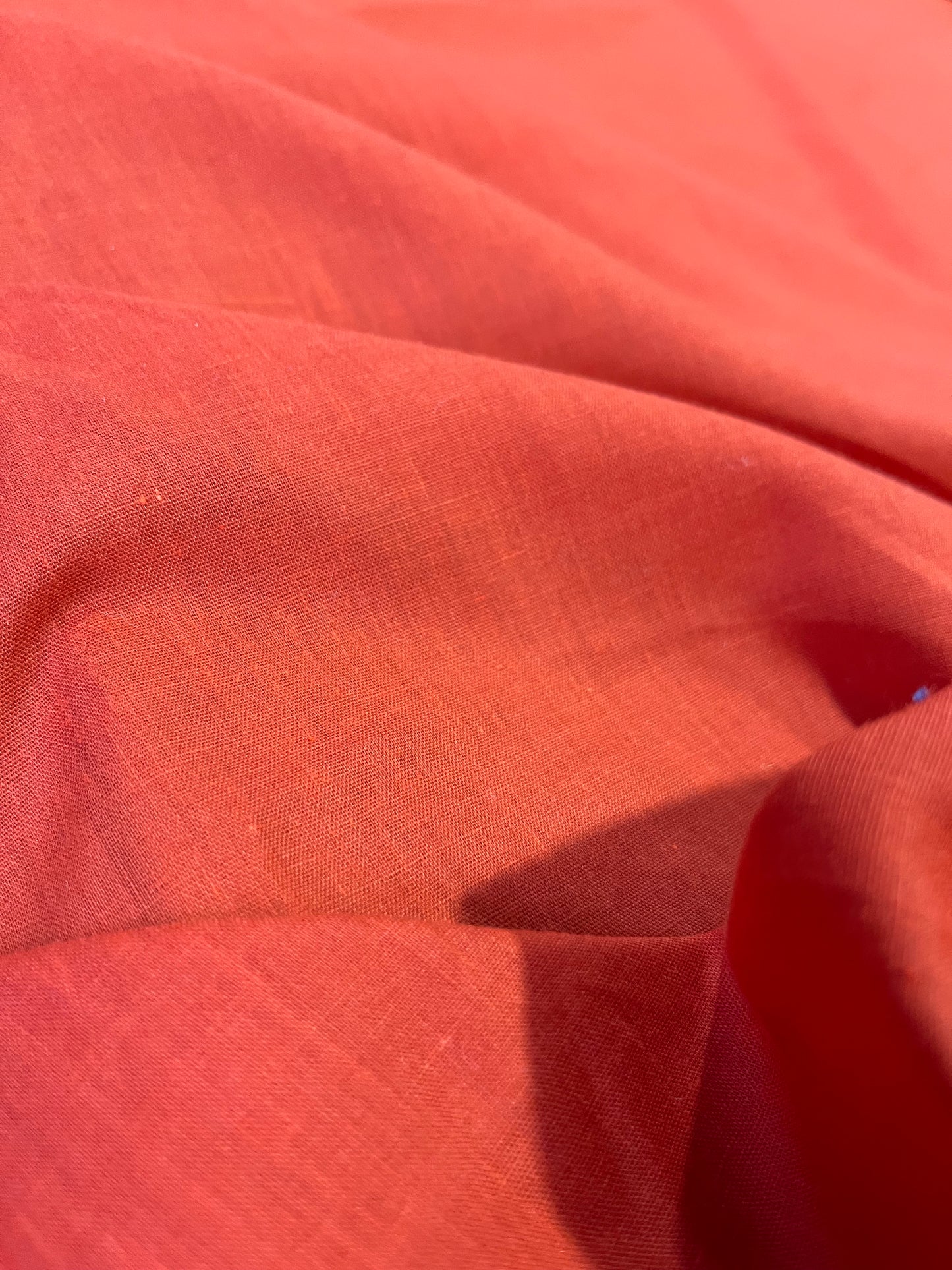 E02 PC 008 cotton voile burned orange