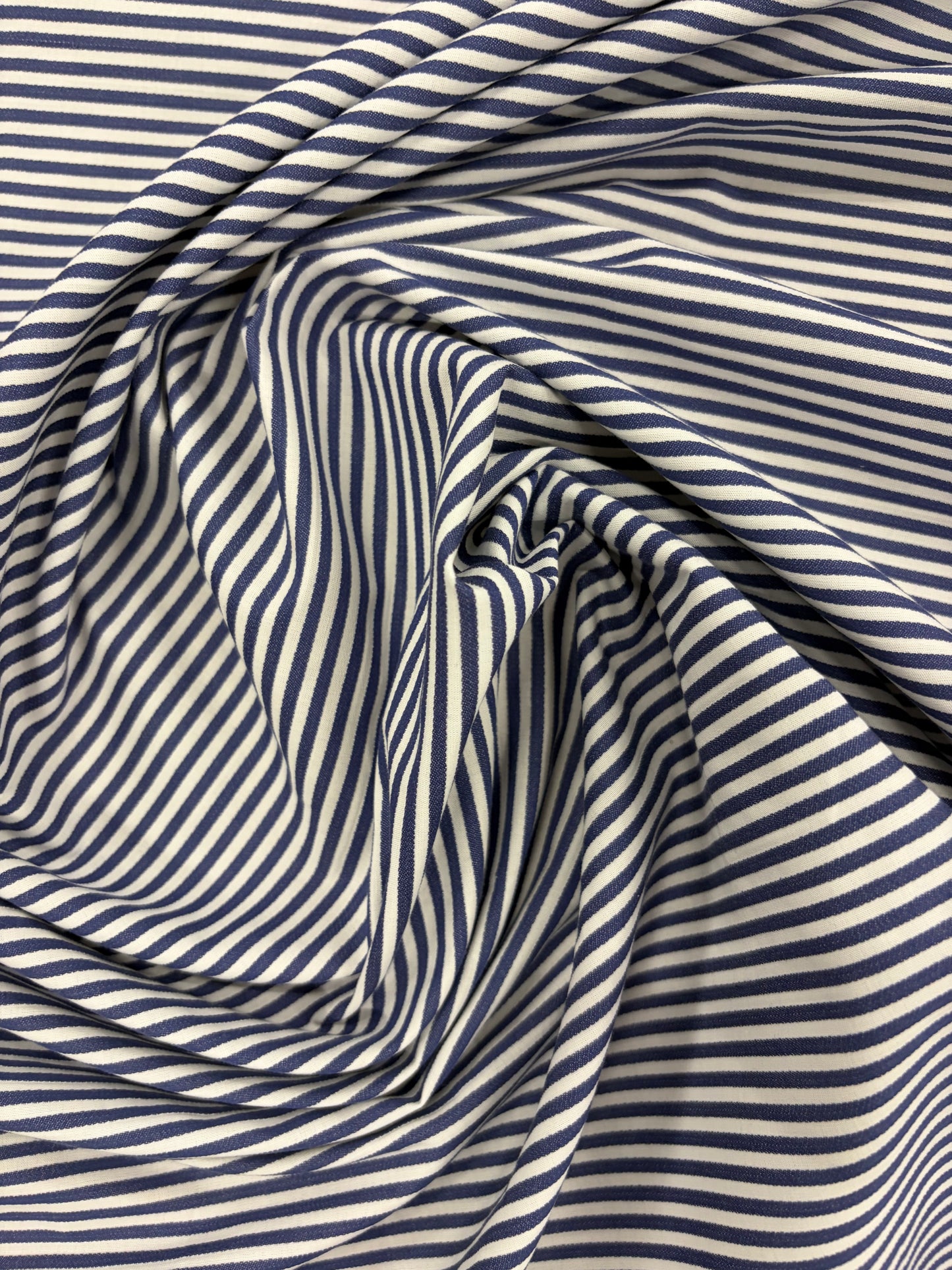 DENIM DISTRICT 006 striped cotton oxford