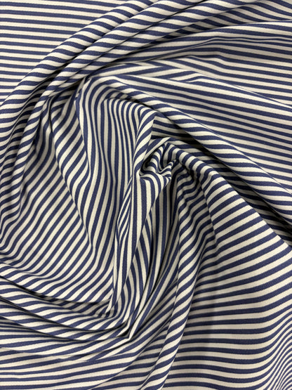 DENIM DISTRICT 006 striped cotton oxford