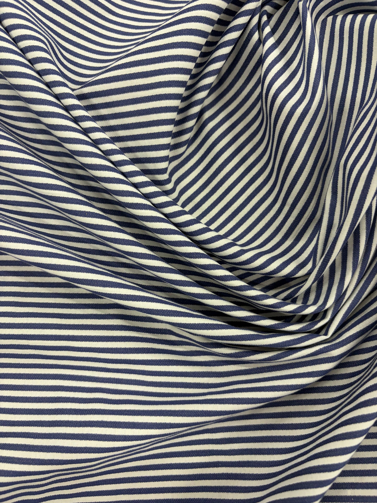 DENIM DISTRICT 006 striped cotton oxford
