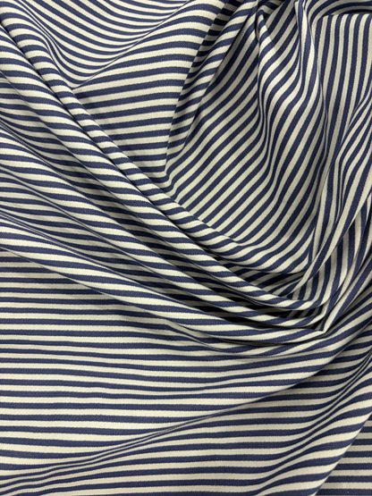 DENIM DISTRICT 006 striped cotton oxford
