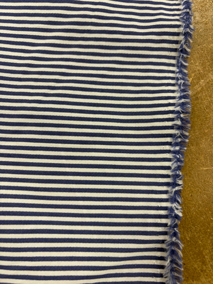 DENIM DISTRICT 006 striped cotton oxford
