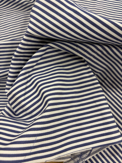 DENIM DISTRICT 006 striped cotton oxford