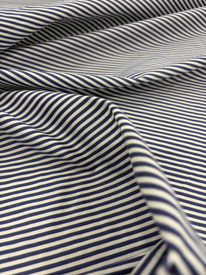 DENIM DISTRICT 006 striped cotton oxford