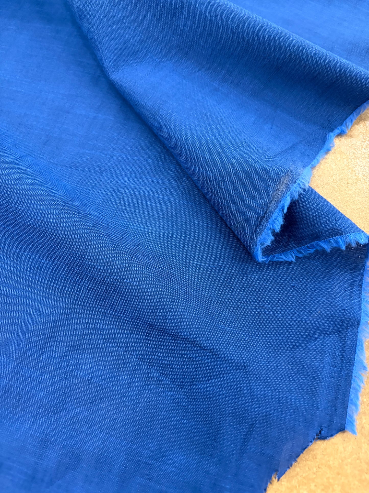 DENIM DISTRICT 007 colourwoven indigo cotton voile
