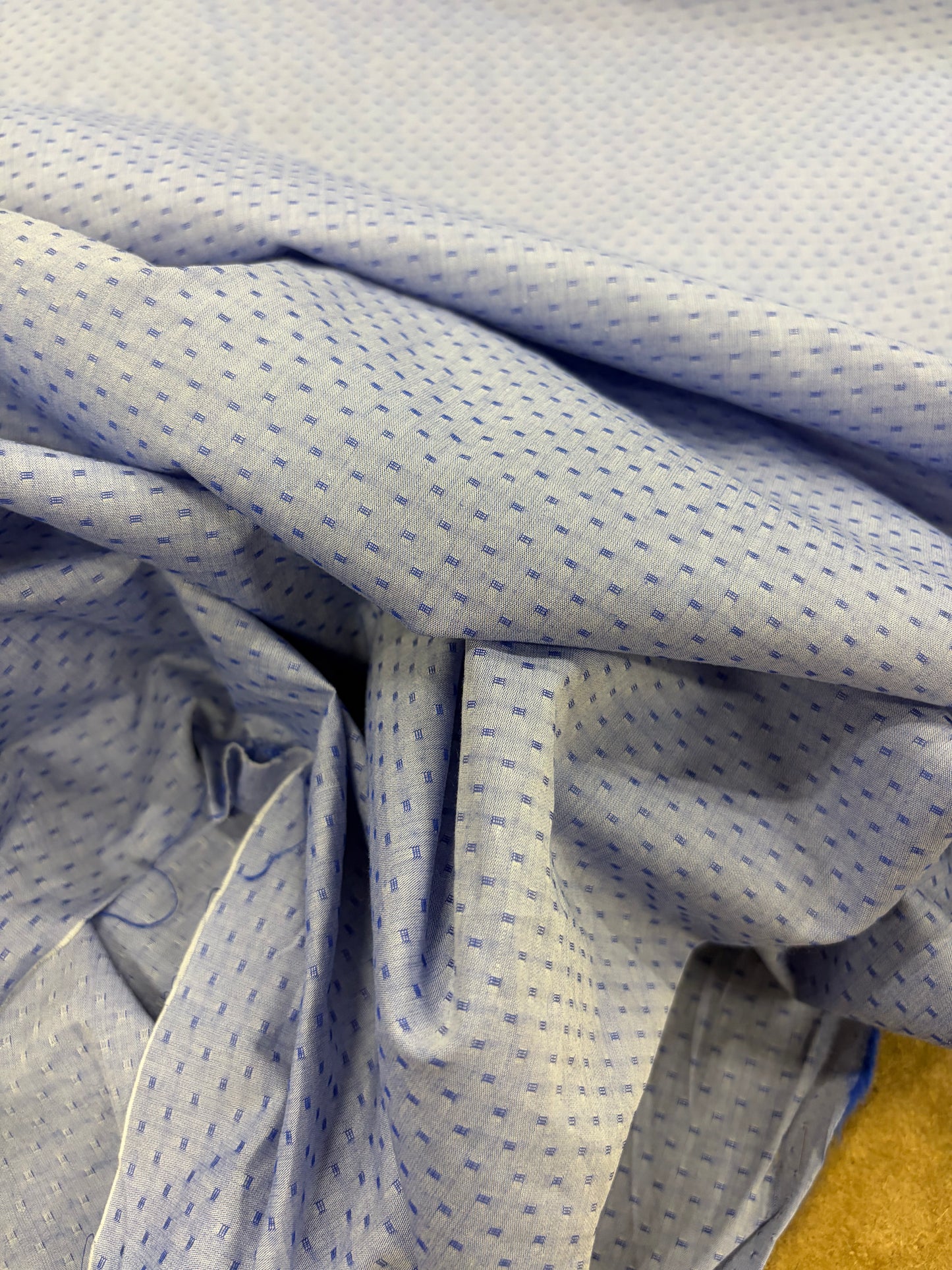 DENIM DISTRICT 008 cotton colourwoven shirting jacquard