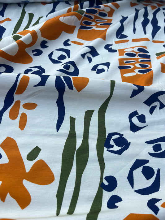ROSARIO 046 viscose twill summer print