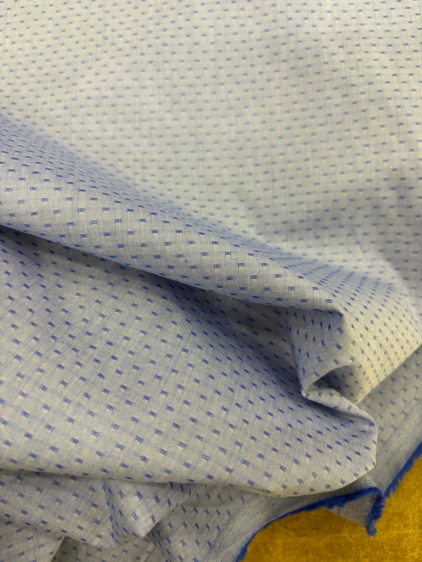 DENIM DISTRICT 008 cotton colourwoven shirting jacquard