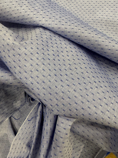 DENIM DISTRICT 008 cotton colourwoven shirting jacquard
