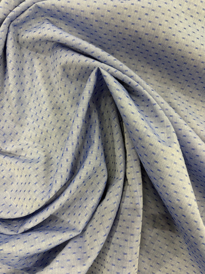 DENIM DISTRICT 008 cotton colourwoven shirting jacquard