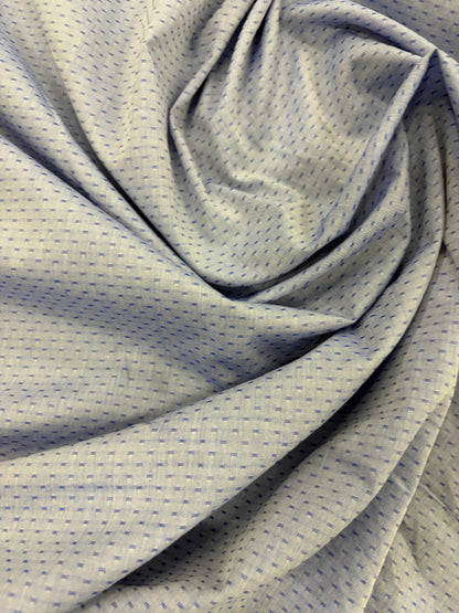 DENIM DISTRICT 008 cotton colourwoven shirting jacquard
