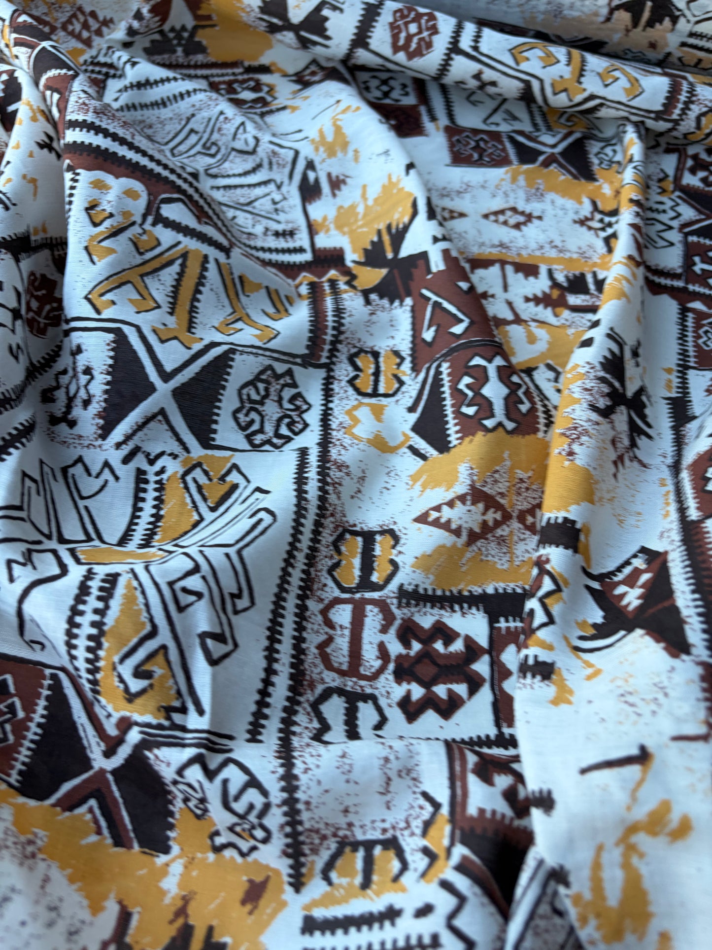 MOLKO 026 ethnical patchwork cotton voile print