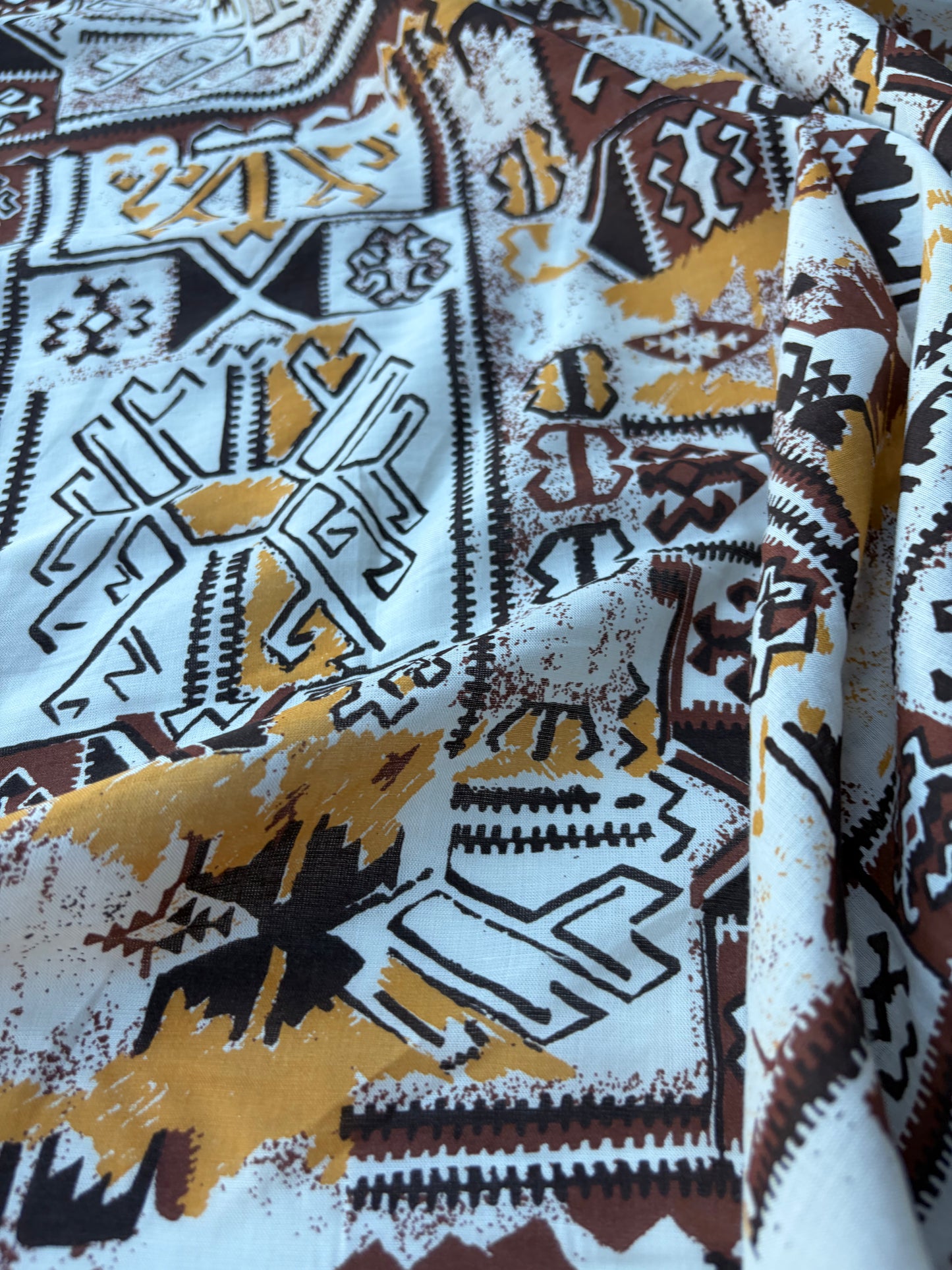 MOLKO 026 ethnical patchwork cotton voile print