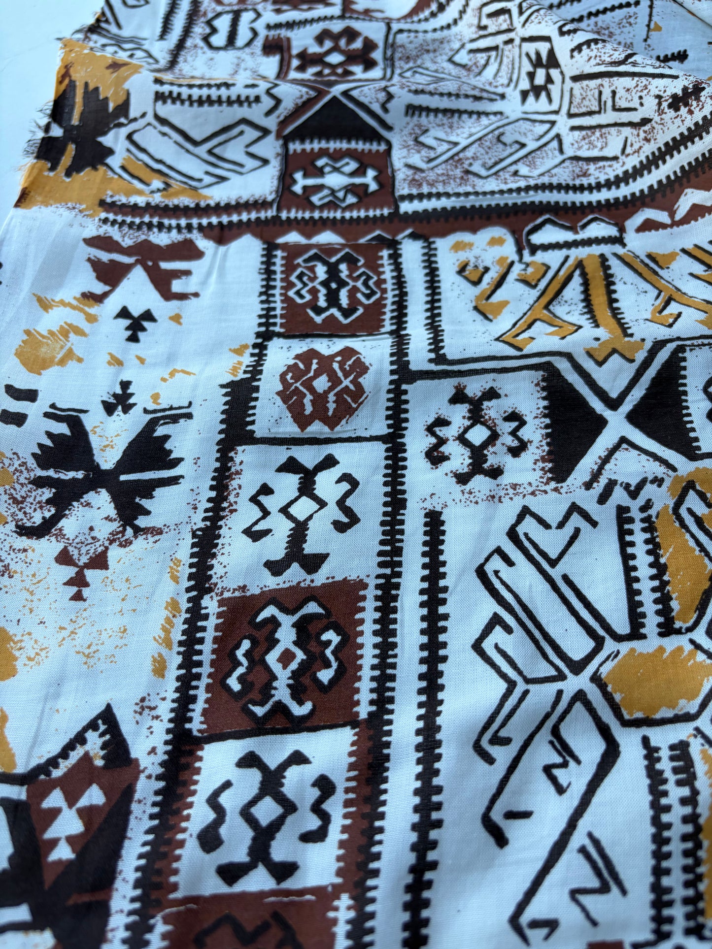 MOLKO 026 ethnical patchwork cotton voile print