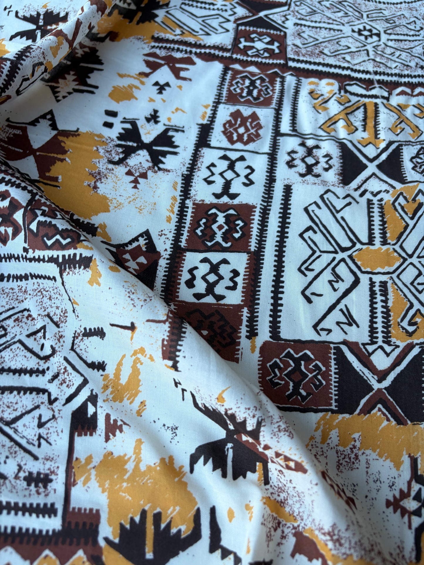 MOLKO 026 ethnical patchwork cotton voile print