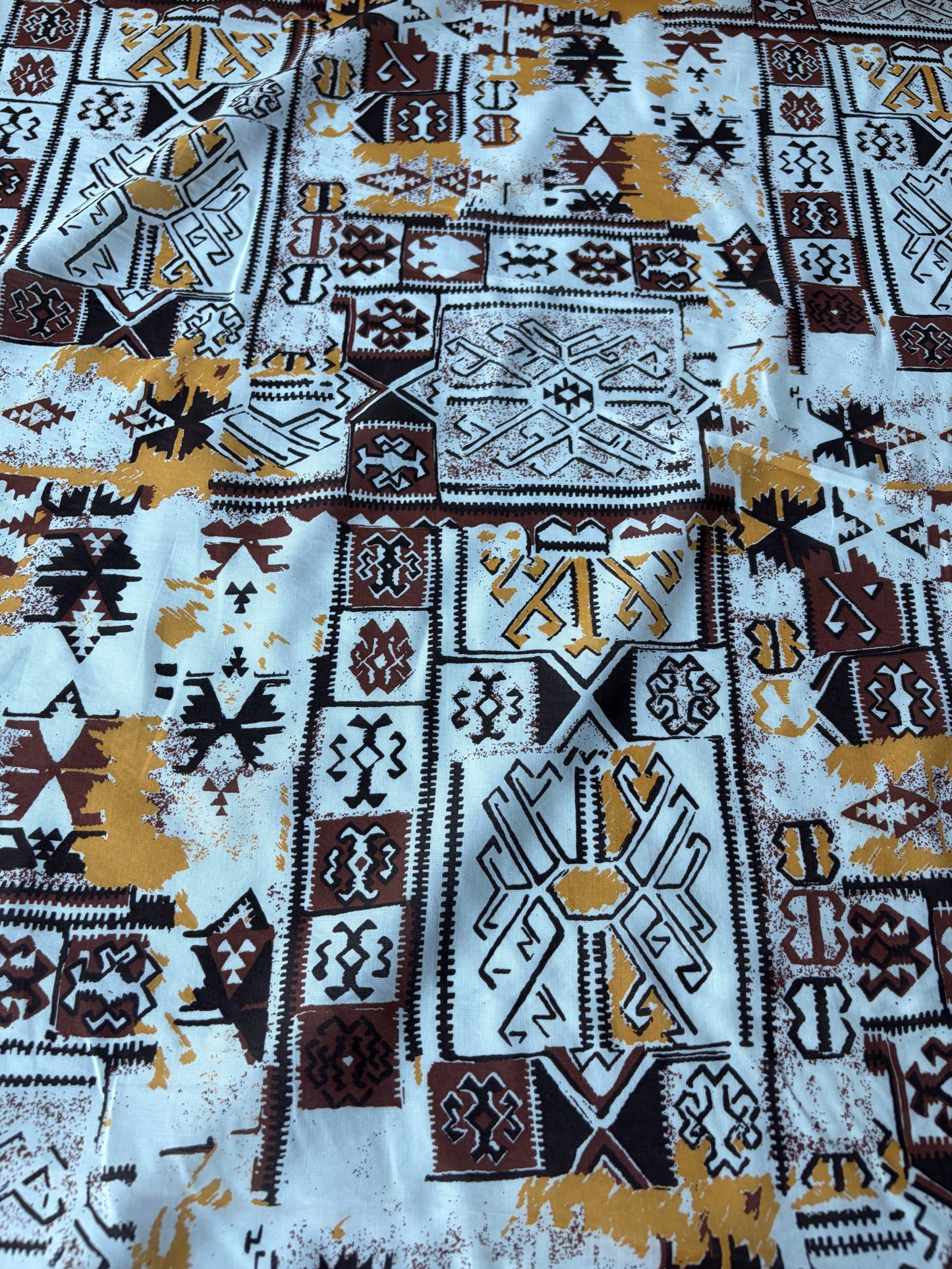 MOLKO 026 ethnical patchwork cotton voile print