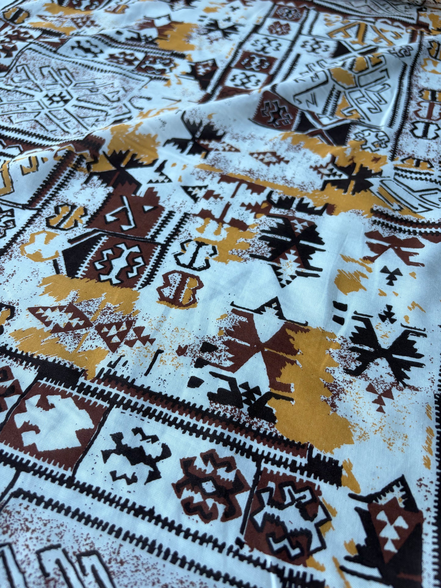 MOLKO 026 ethnical patchwork cotton voile print