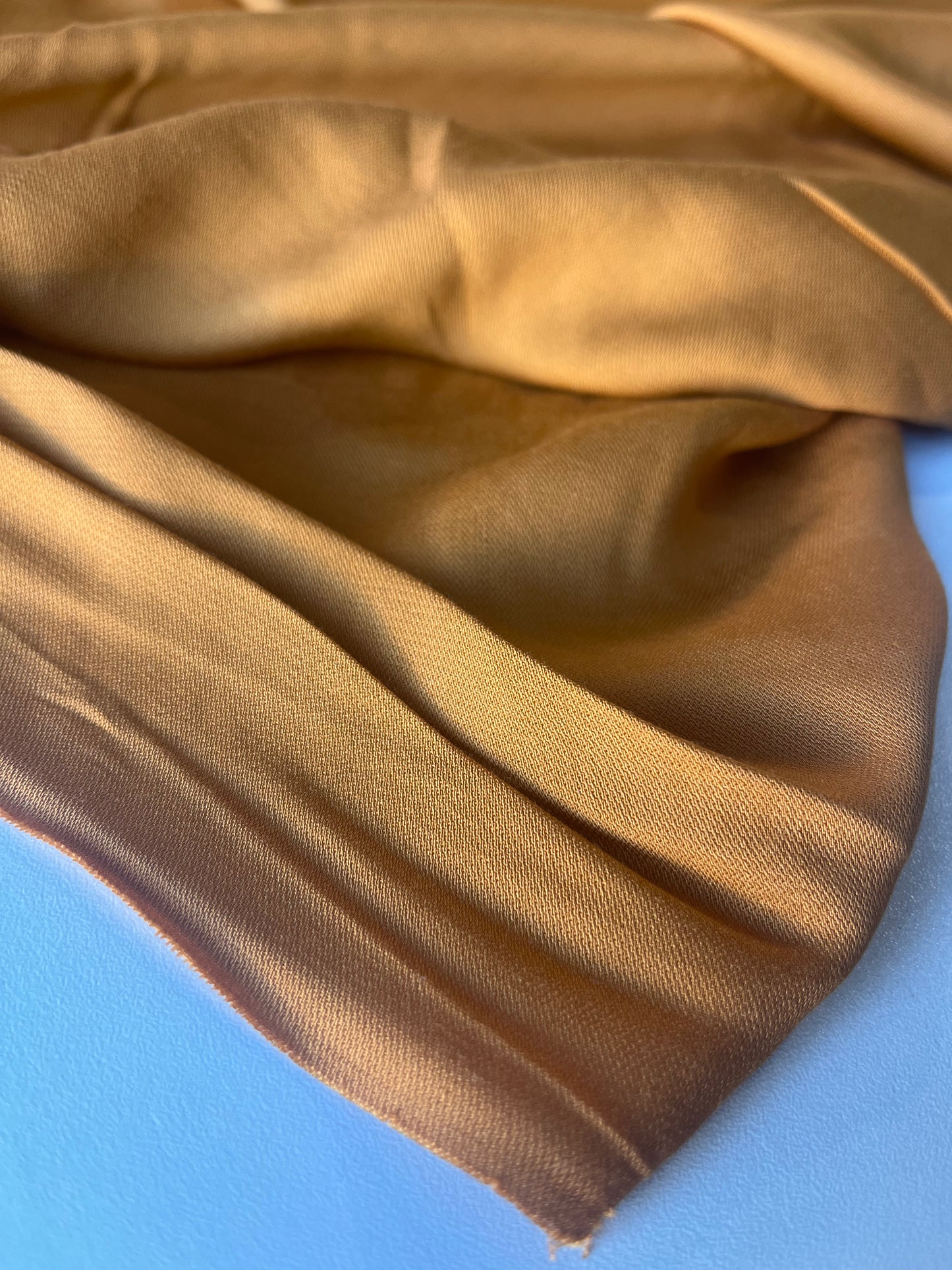 CARLA 015 viscose/wool warm orange