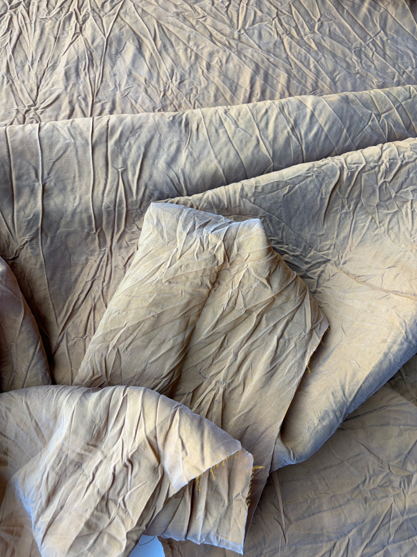 MOLKO 027 gold  crushed cotton/poly