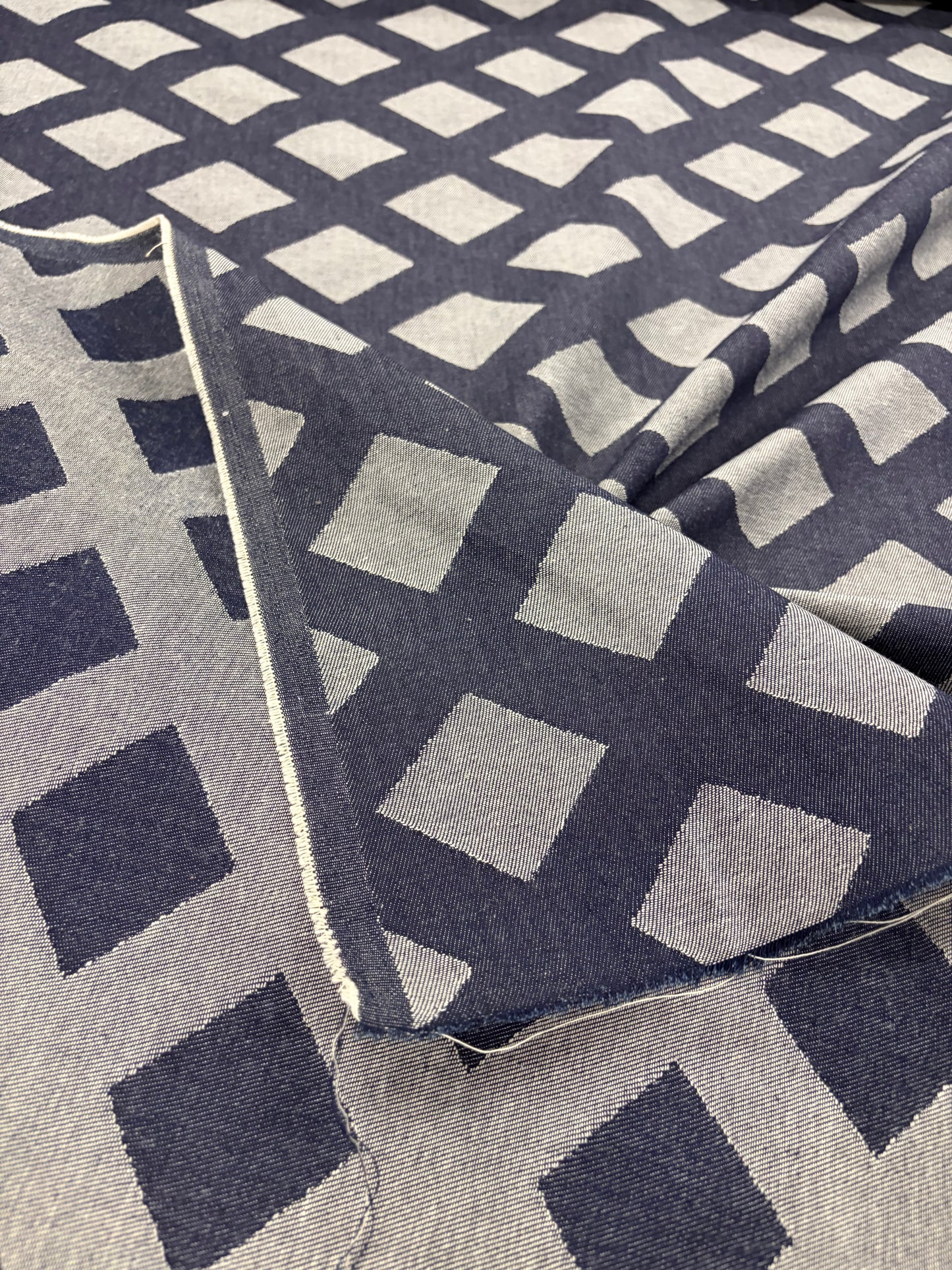 DENIM DISTRICT 011 denim jacquard