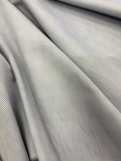 DENIM DISTRICT 012 vertical striped cotton oxford