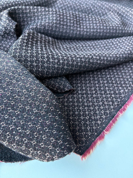 MOLKO 029 black/red wool jacquard